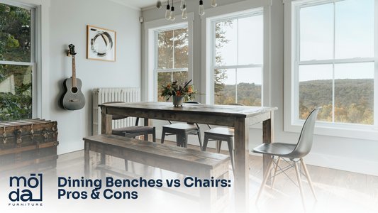 Explore the pros and cons of dining benches vs chairs. Discover which is best for comfort, space, and style. Make the right choice for your dining room.