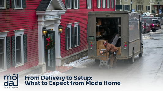 Shop Moda Home Furniture for modern, high-quality pieces with same-day delivery. Affordable luxury furniture made for Houston homes.