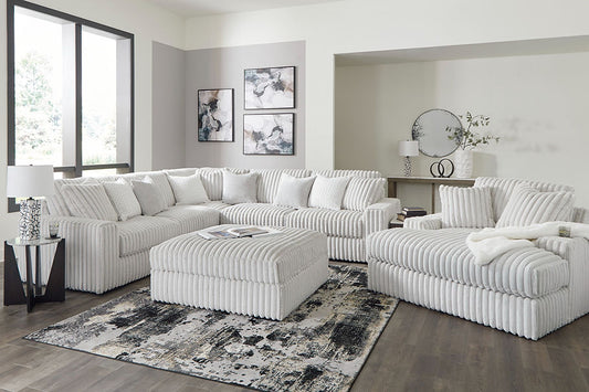 Stupendous Sectional offers spacious seating, plush cushions, and sleek alloy upholstery for ultimate comfort. Perfect for any home. Shop now at Moda Home!