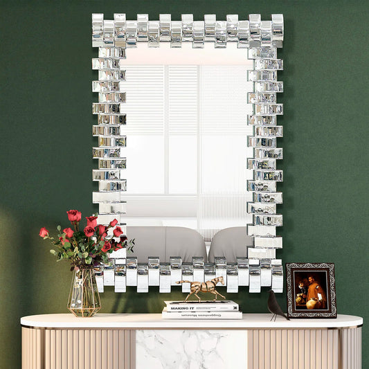 Upgrade your home with the A700 mirror from Moda Home. A sleek, modern design with a 48" x 31.5" frame, perfect for any living space.