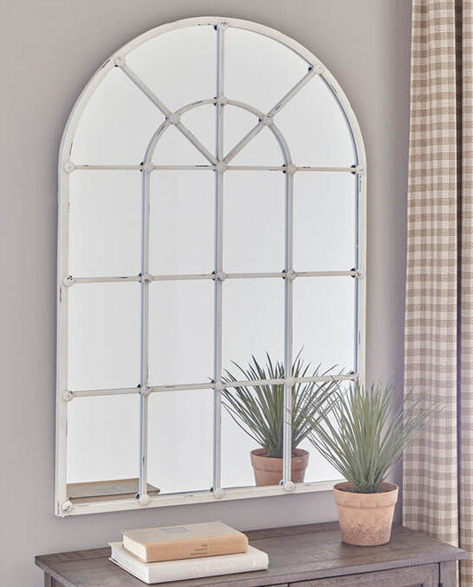 Enhance your space with the A8010236 accent mirror from Moda Home. A stylish design that adds depth and elegance to any room.