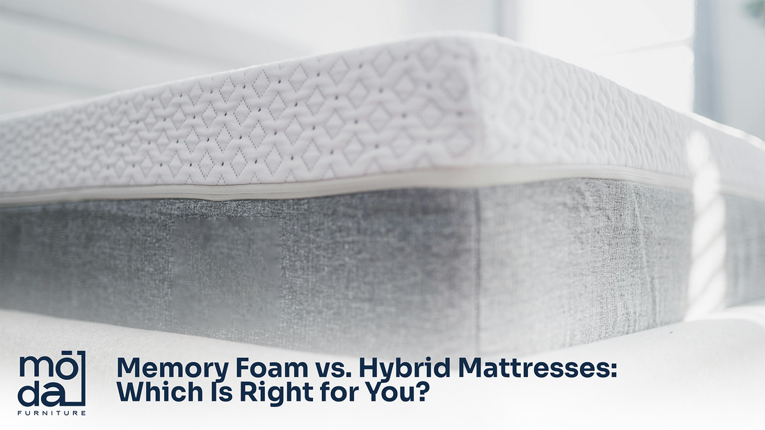 Struggling to choose? Memory Foam vs. Hybrid Mattresses: Which Is Right for You? Get expert insights on comfort, durability, and support.