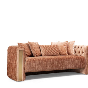 Scarlett Plush Sofa & Loveseat