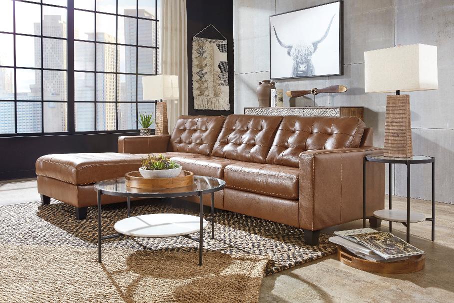 Baskove Auburn 2-Piece LAF Chaise Sectional