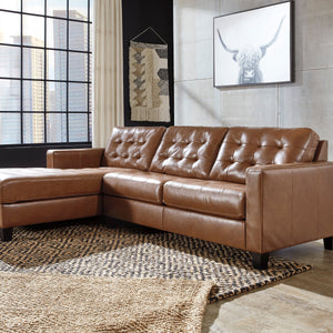 Baskove Auburn 2-Piece LAF Chaise Sectional