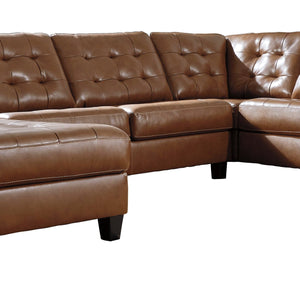 Baskove Auburn 3-Piece LAF Chaise Sectional