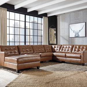 Baskove Auburn 3-Piece LAF Chaise Sectional