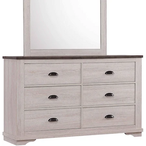 B8130 CORALEE BEDROOM GROUP CHALK/GREY