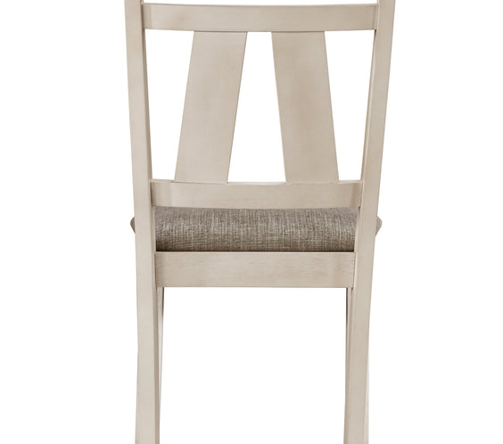 Maribelle Chalk/Gray Extendable Dining Set