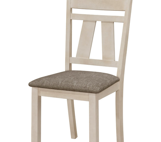 Maribelle Chalk/Gray Extendable Dining Set