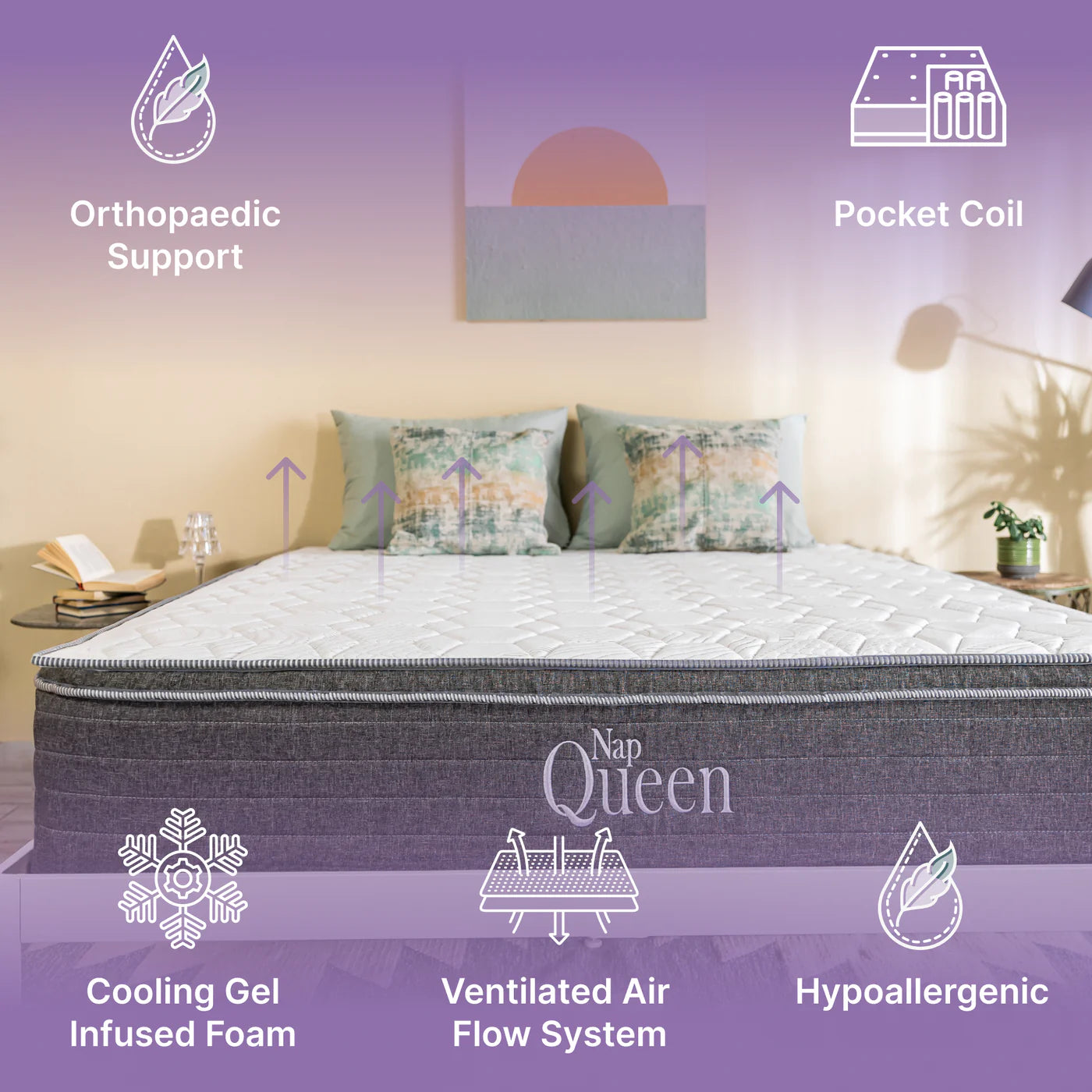 NapQueen 12" Victoria Mattress