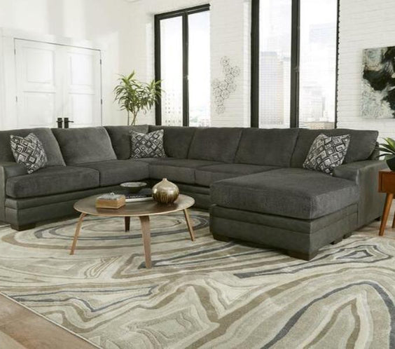 Ashley 807-03 Sectional (Smoke)