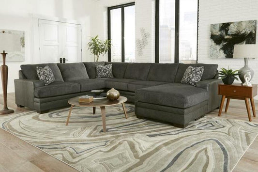 Ashley 807-03 Sectional (Smoke)