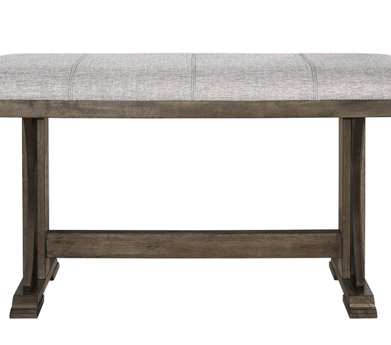 Quincy Grayish Brown Counter Height Dining Set