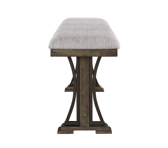 Quincy Grayish Brown Counter Height Dining Set