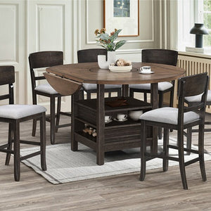 2848-5PCS OAKLY COUNTER HEIGHT DINING SET