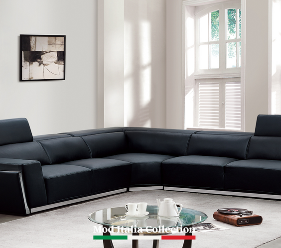 MI-8010A Domo Sectional (Black)