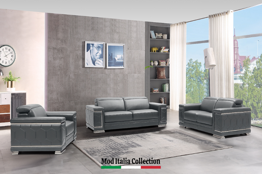 MI-2205 Adrian sofa & loveseat (Grey)