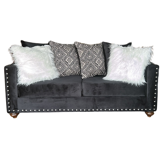 S315 Black Sofa & Loveseat