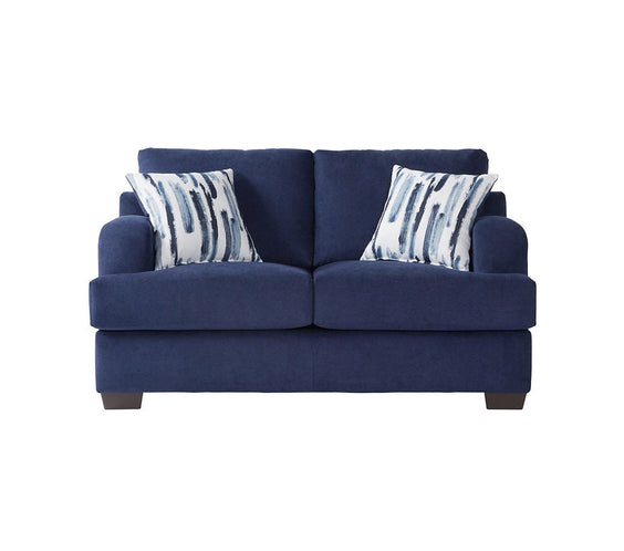 S14100 Cameo Sofa & loveseat Navy