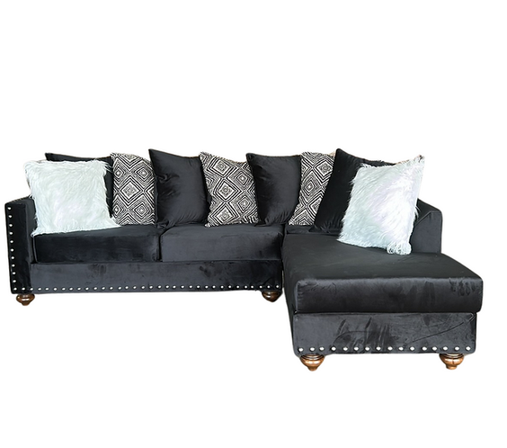 S315 Black Sectional