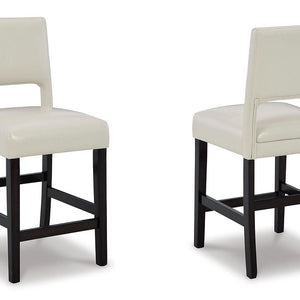 Ashley D470-324 Leektree bar stools