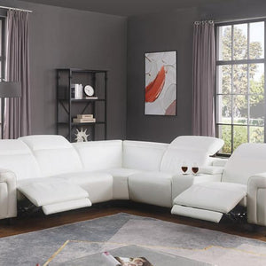 MI-1110-6pcs/7pcs Lucca (White) sectional