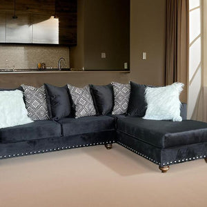 S315 Black Sectional