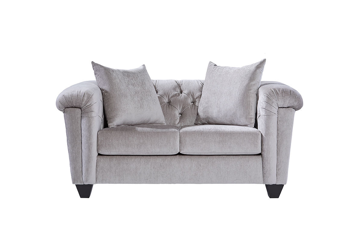 S22900 Sofa & loveseat Lush Silver