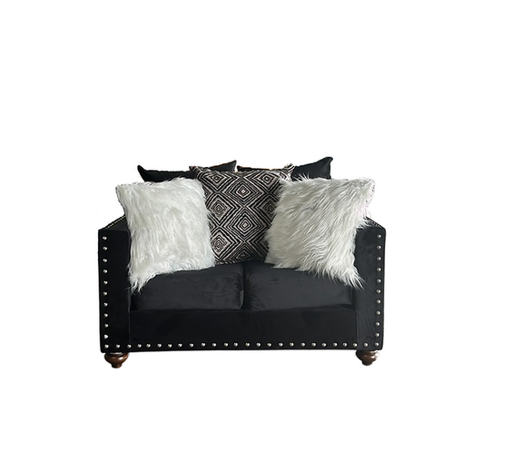 S315 Black Sofa & Loveseat