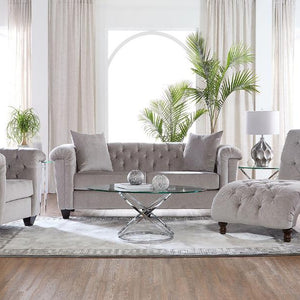 S22900 Sofa & loveseat Lush Silver