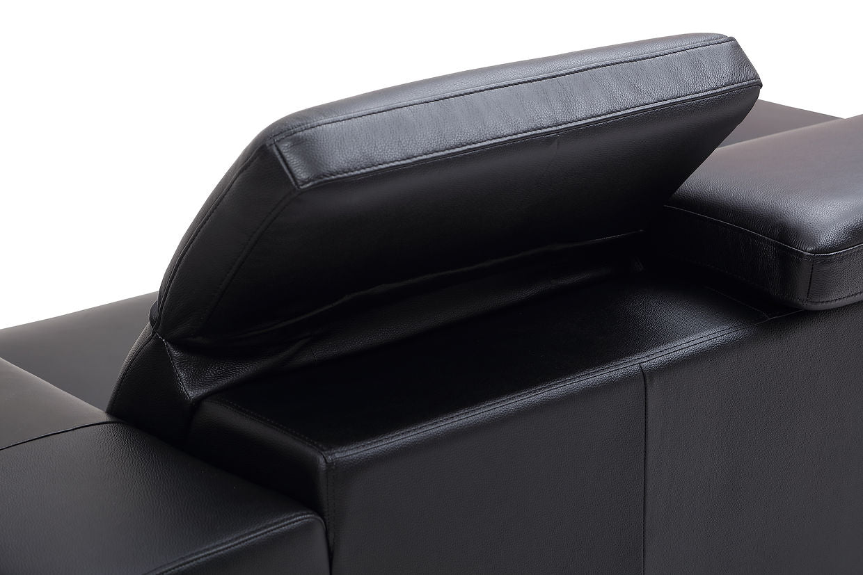 MI-2205 Adrian sofa & loveseat (Black)