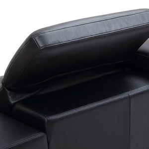 MI-2205 Adrian sofa & loveseat (Black)