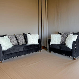 S315 Black Sofa & Loveseat