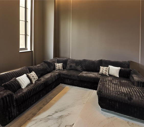 S320 Texan 4pcs Sectional |Brown