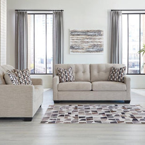 Mahoney Pebble Sofa and Loveseat