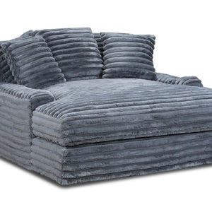 4500 - Charcoal Chaise Lounge