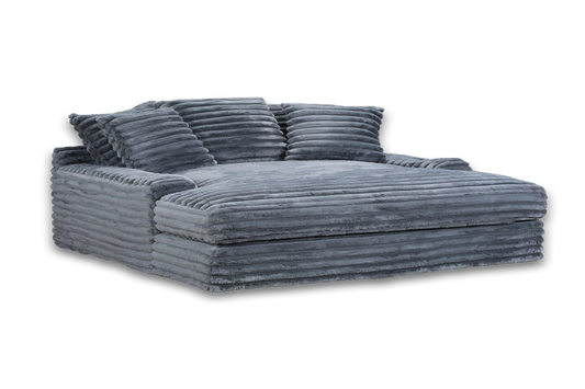 4500 - Charcoal Chaise Lounge