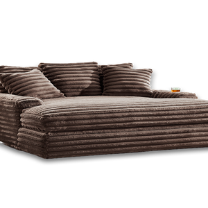 4500 - Chocolate Chaise Lounge