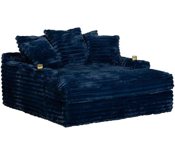 4500 - Navy Chaise Lounge