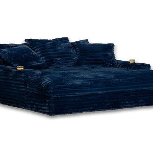 4500 - Navy Chaise Lounge