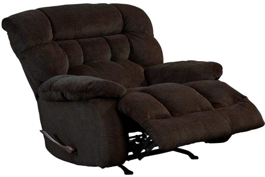 47652-9 Chocolate Rocker Recliner