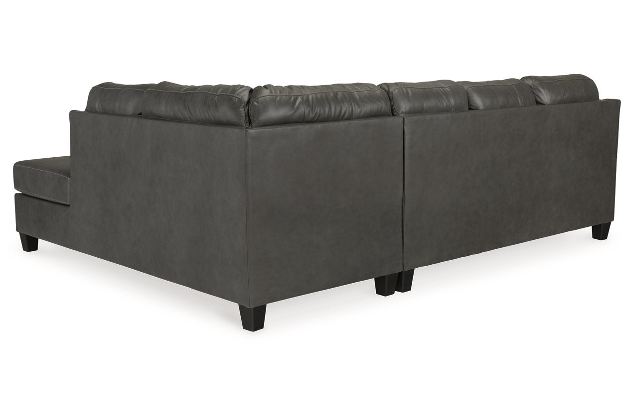 Valderno Fog 2-Piece Sectional with Chaise