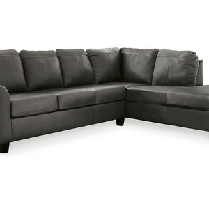 Valderno Fog 2-Piece Sectional with Chaise