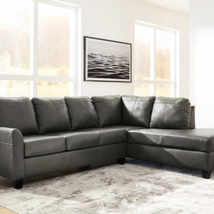 Valderno Fog 2-Piece Sectional with Chaise