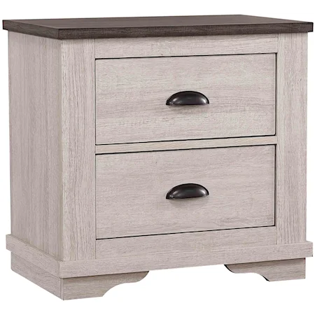 B8130 CORALEE BEDROOM GROUP CHALK/GREY