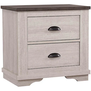 B8130 CORALEE BEDROOM GROUP CHALK/GREY