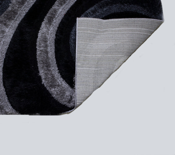3D Shaggy GRAY Area Rug - 3D555