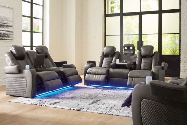 Modern Ashley 366-02 recliner set with power comfort & plush design. Shop now at Moda Home Furniture for luxury seating in 2pc or 3pc sets.