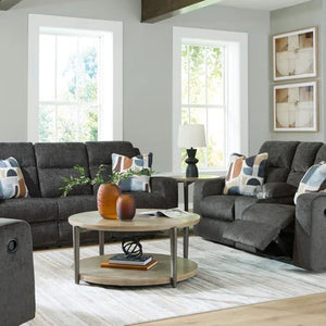 Choose comfort with the Ashley 386-07 Reclining Set. Available in 2pc or 3pc options with plush cushions & modern design. Shop now at Moda Home.